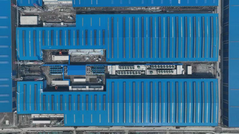 中冶华天总承（chéng）包中（zhōng）天绿色（sè）精品棒材项目1